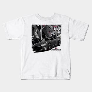 Nissan GTR R35, GT-R, JDM Car Kids T-Shirt